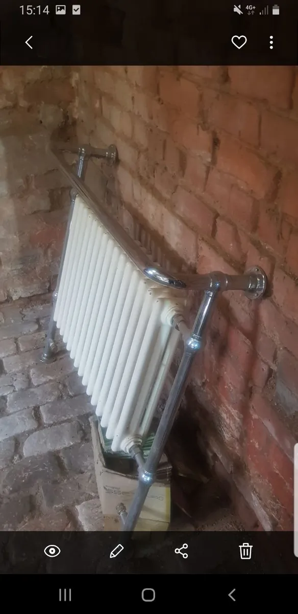 Victorian sink and high level toilet - Image 4