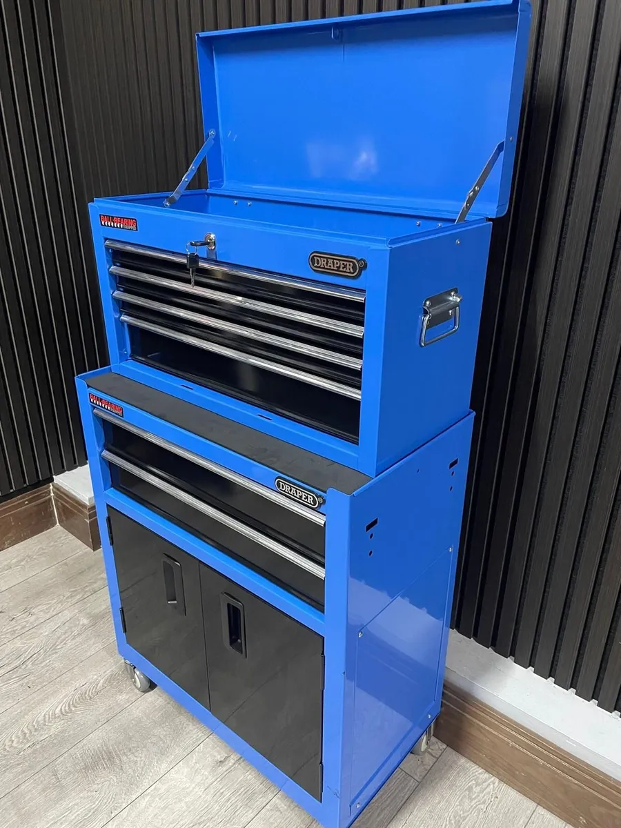DRAPER 2 TIER TOOL BOX - Image 1
