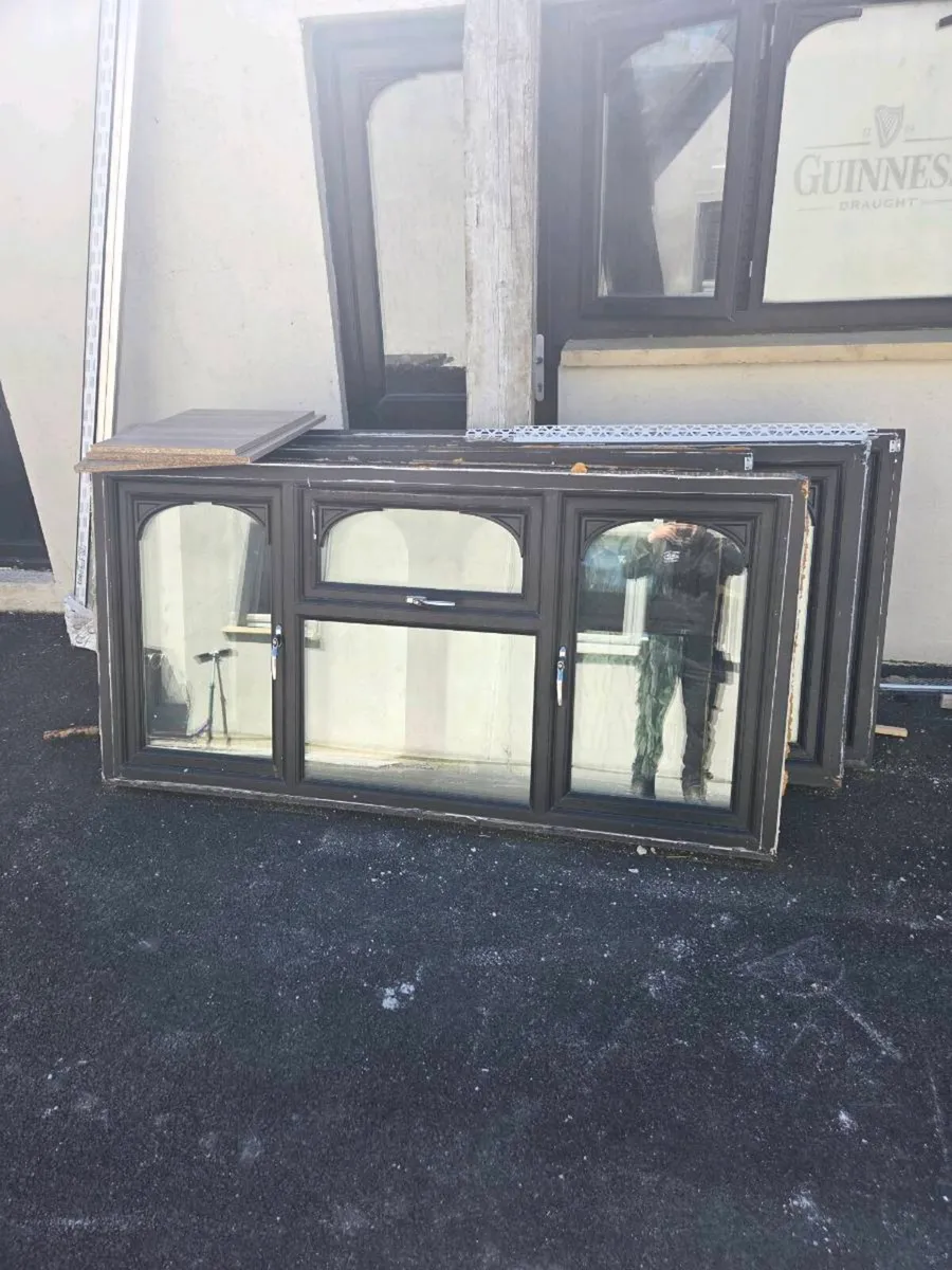 Pvc triple glazed windows