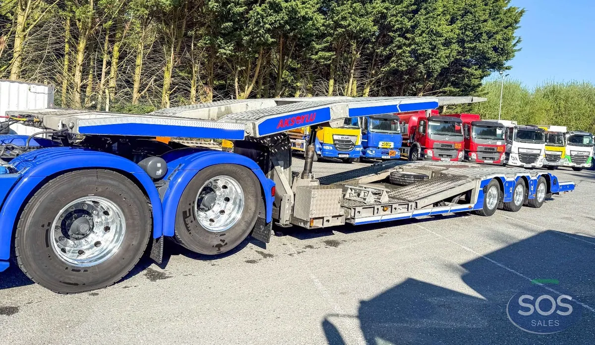 2024 Aksoylu AKT3D Low-Bed Extendable Semi-trailer - Image 1