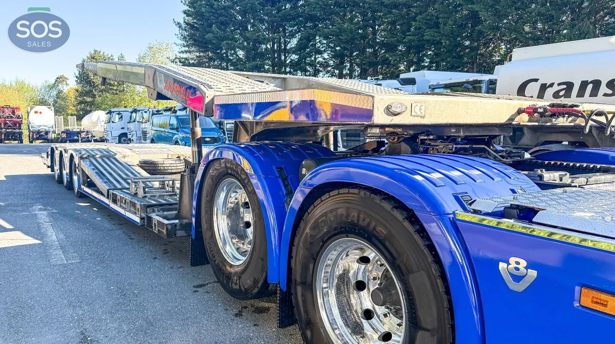 2024 Aksoylu AKT3D Low-Bed Extendable Semi-trailer - Image 4