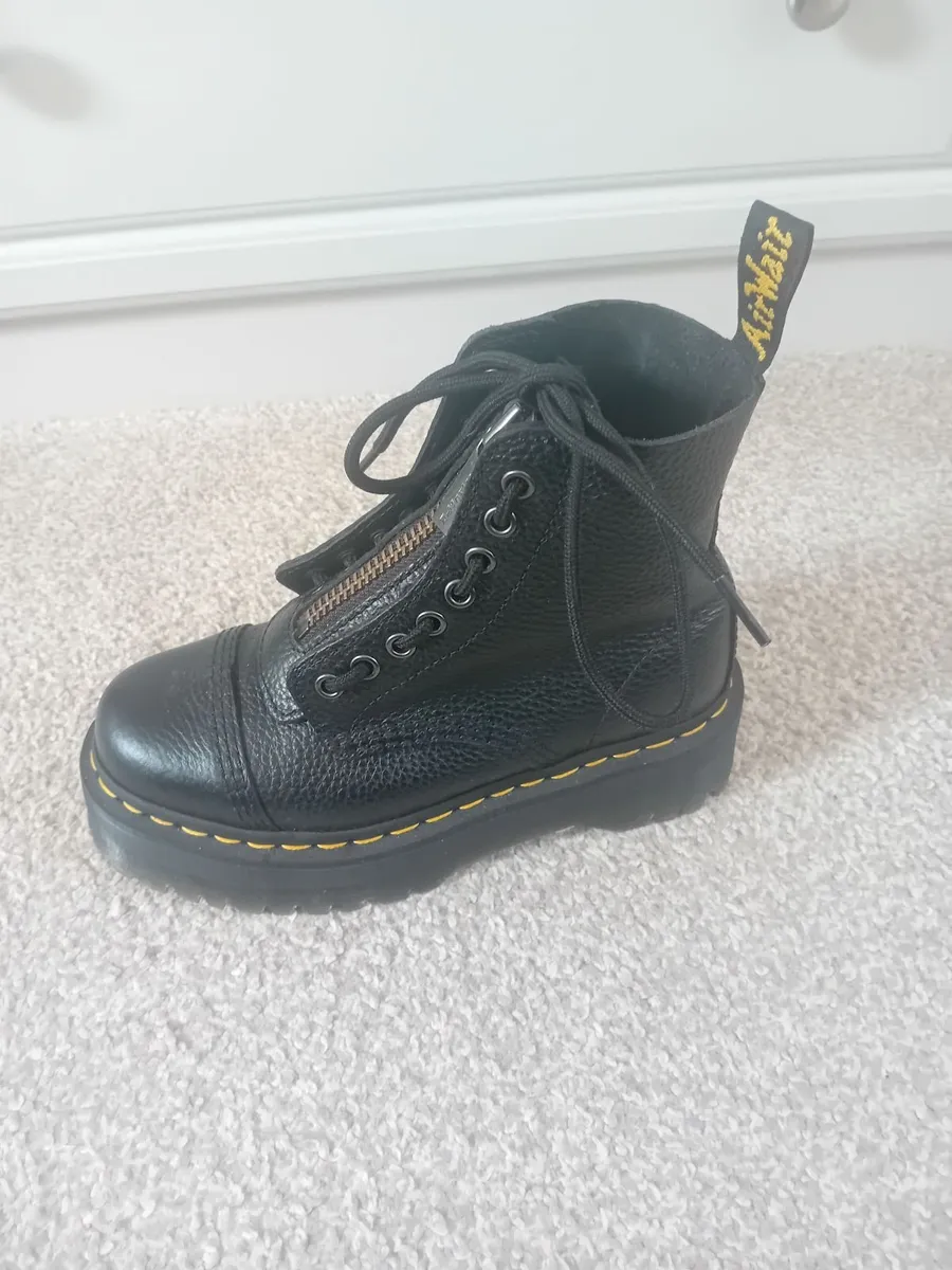 Dr Martens Leather Platform Sinclair boots - Image 2