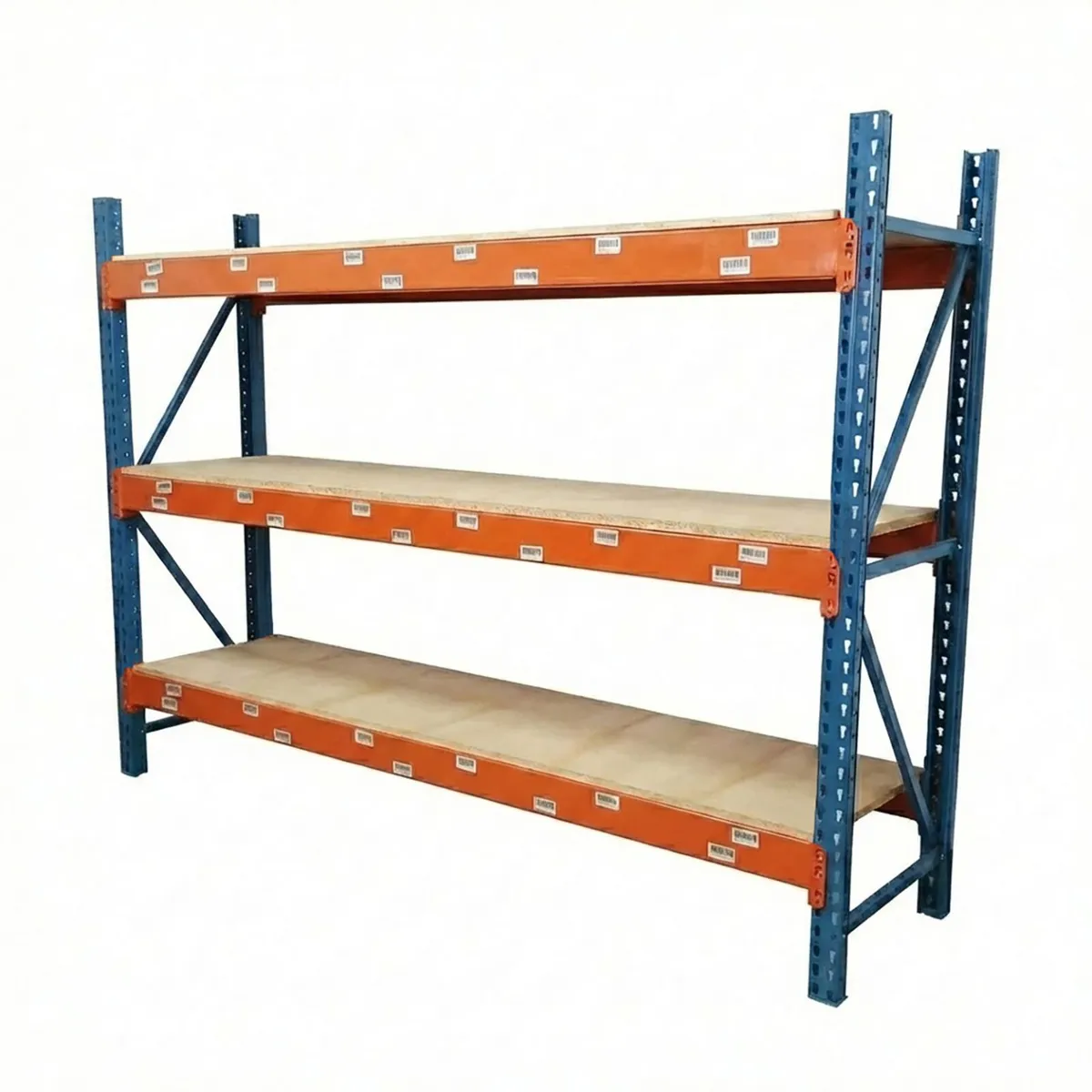 5.5m Mecalux Used Garage Shelving (will not bow) - Image 1