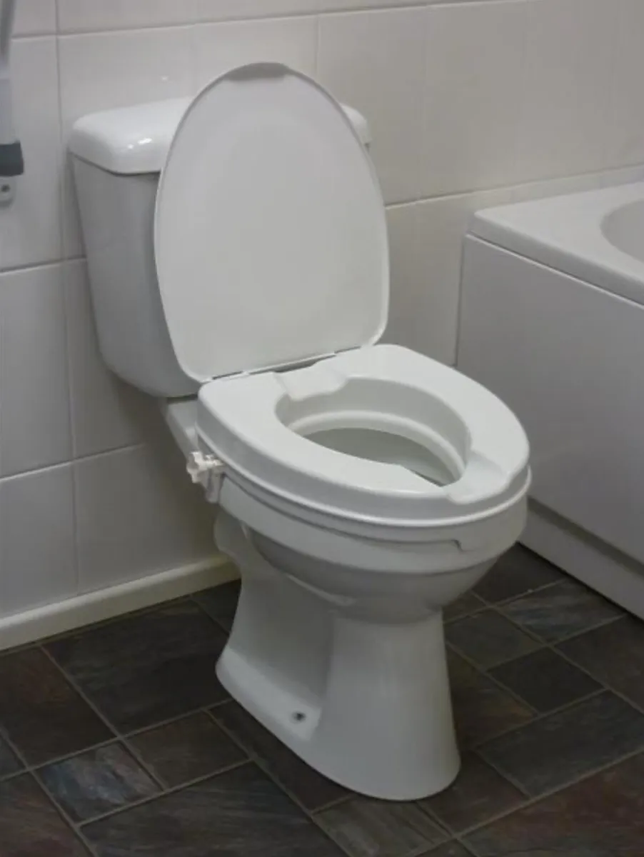 2 Inch King Raised Toilet Seat - Image 1
