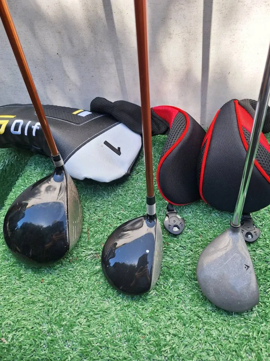 Golf clubs, full set and bag. - Image 3