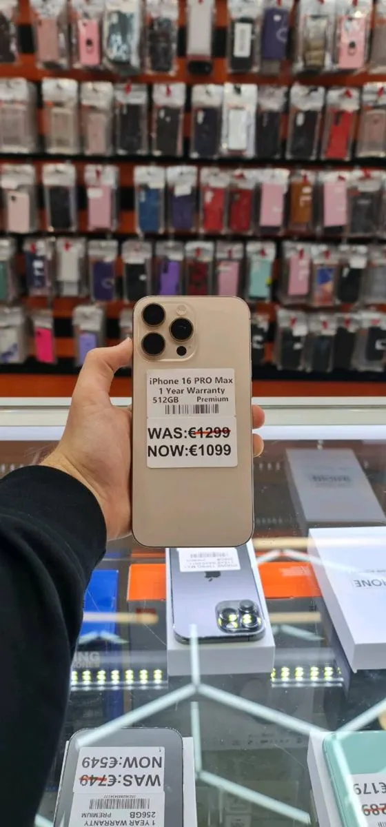 IPhone 16 Pro max 512GB PREMIUM Gold unlocked
