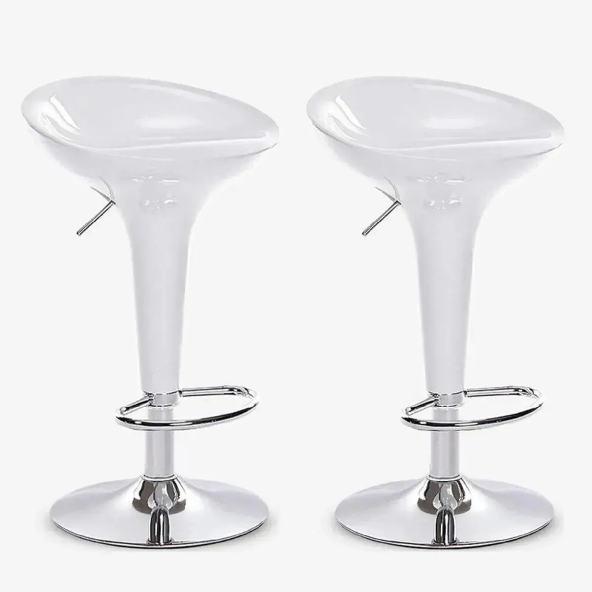 2 Gas Lift Bar Stools For Home Bar & Kitchen - Image 1