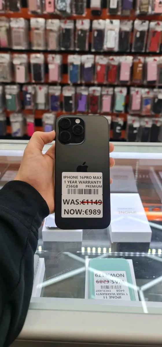 IPhone 16ProMax 256GB PREMIUM Black unlocked