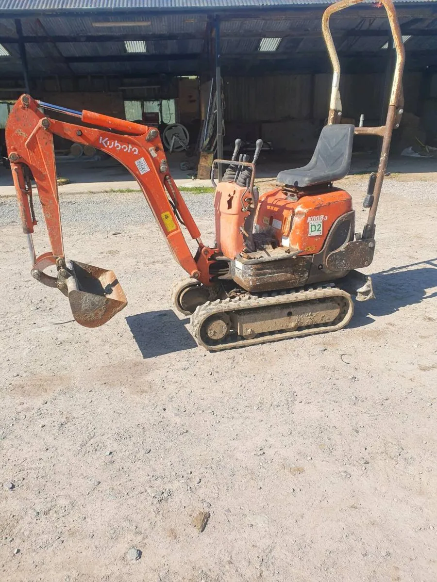 Kubota k008-3 for sale - Image 1