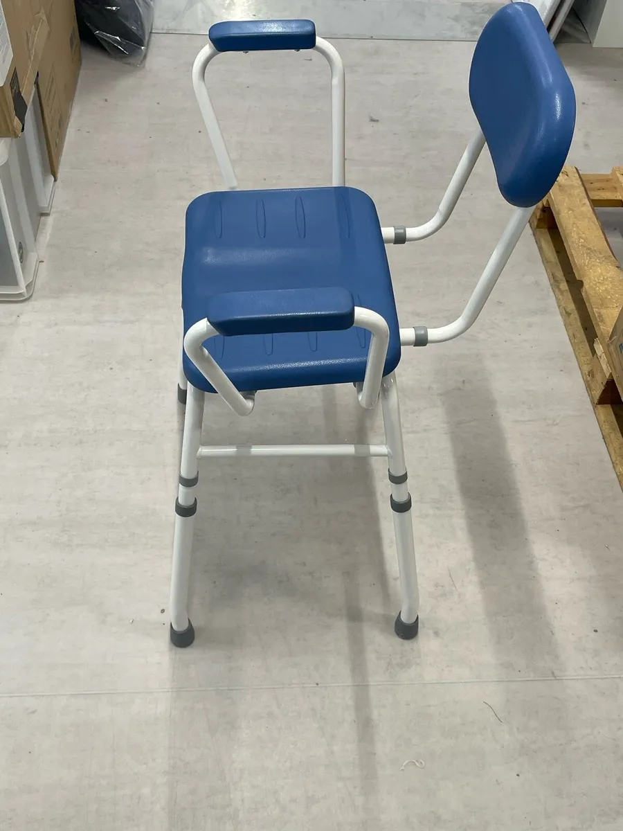 Perching Stool Blue - Image 2