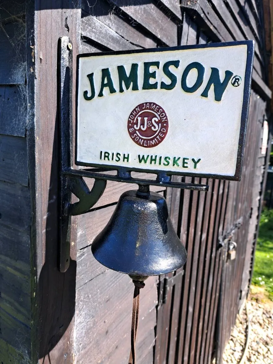 Jameson cast iron bell - Image 1