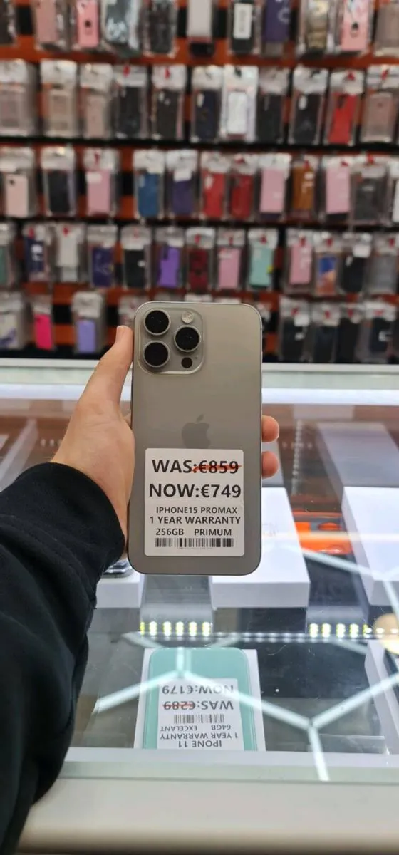 IPhone 15 Pro Max 256GB PREMIUM Silver unlocked