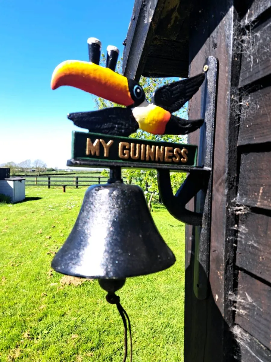 Guinness cast iron bell - Image 1