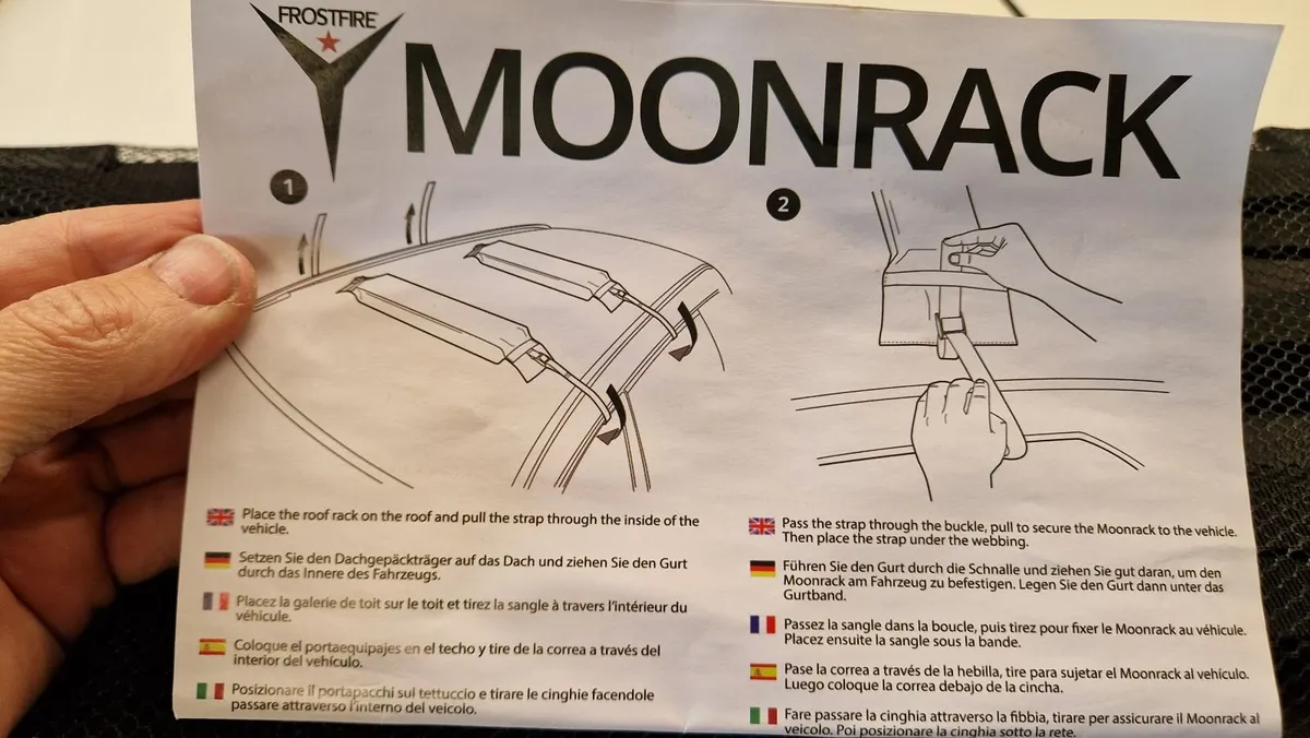 Moonrack...soft padded roof rack. - Image 2