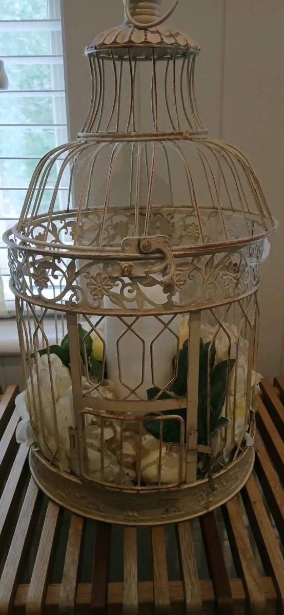 Decorative bird cage - Image 1