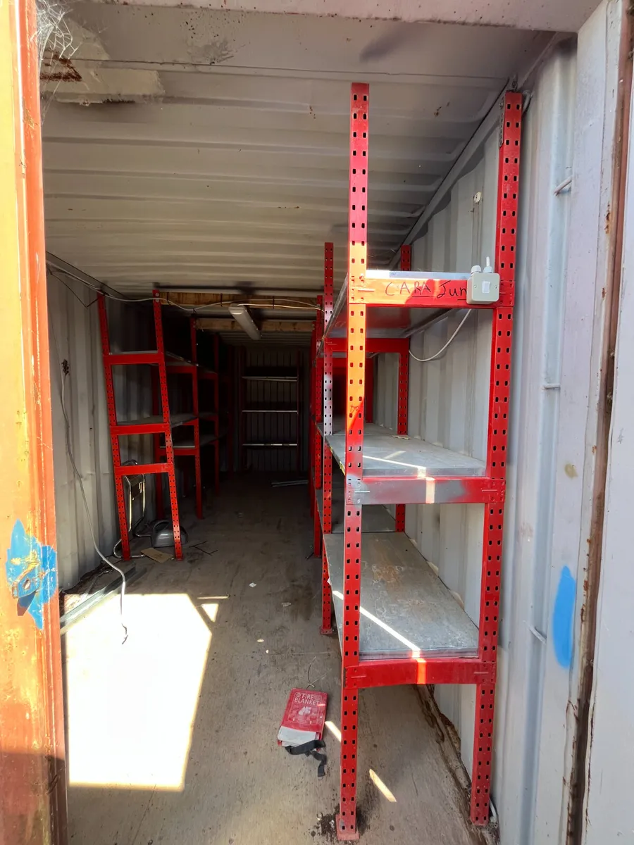 382980-0 -: Ex-Hire Used 20x8 Container (Red) - Image 2