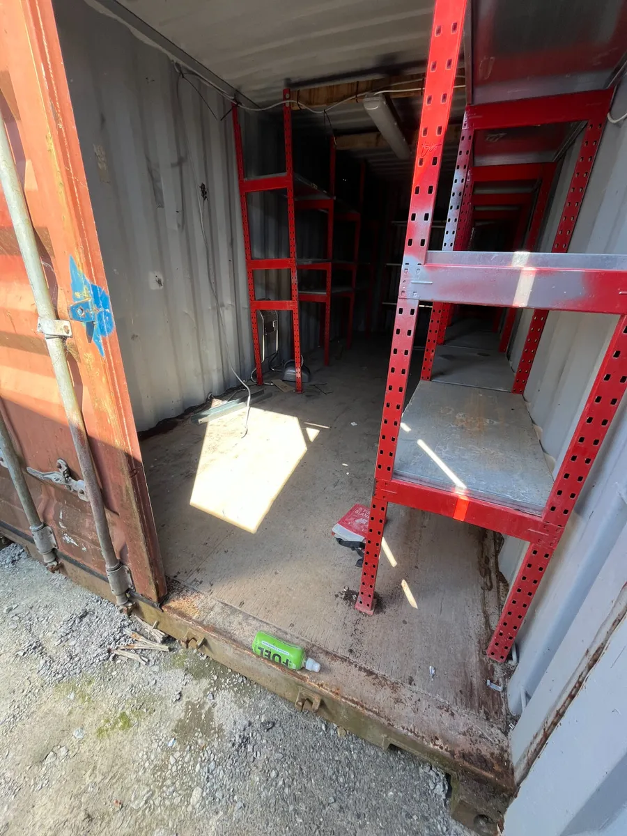 382980-0 -: Ex-Hire Used 20x8 Container (Red) - Image 3