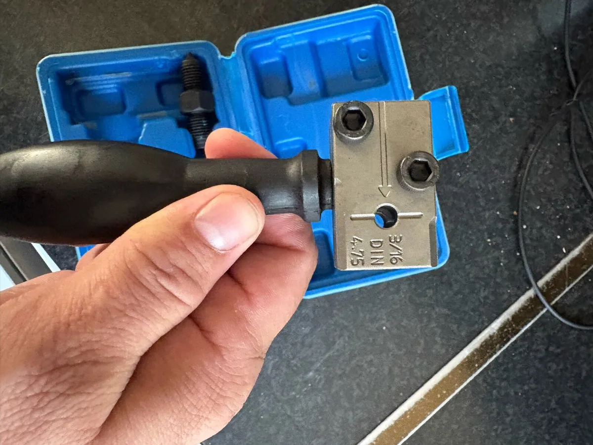 Double Flaring Tool Metal Handheld Brake Line - Image 2