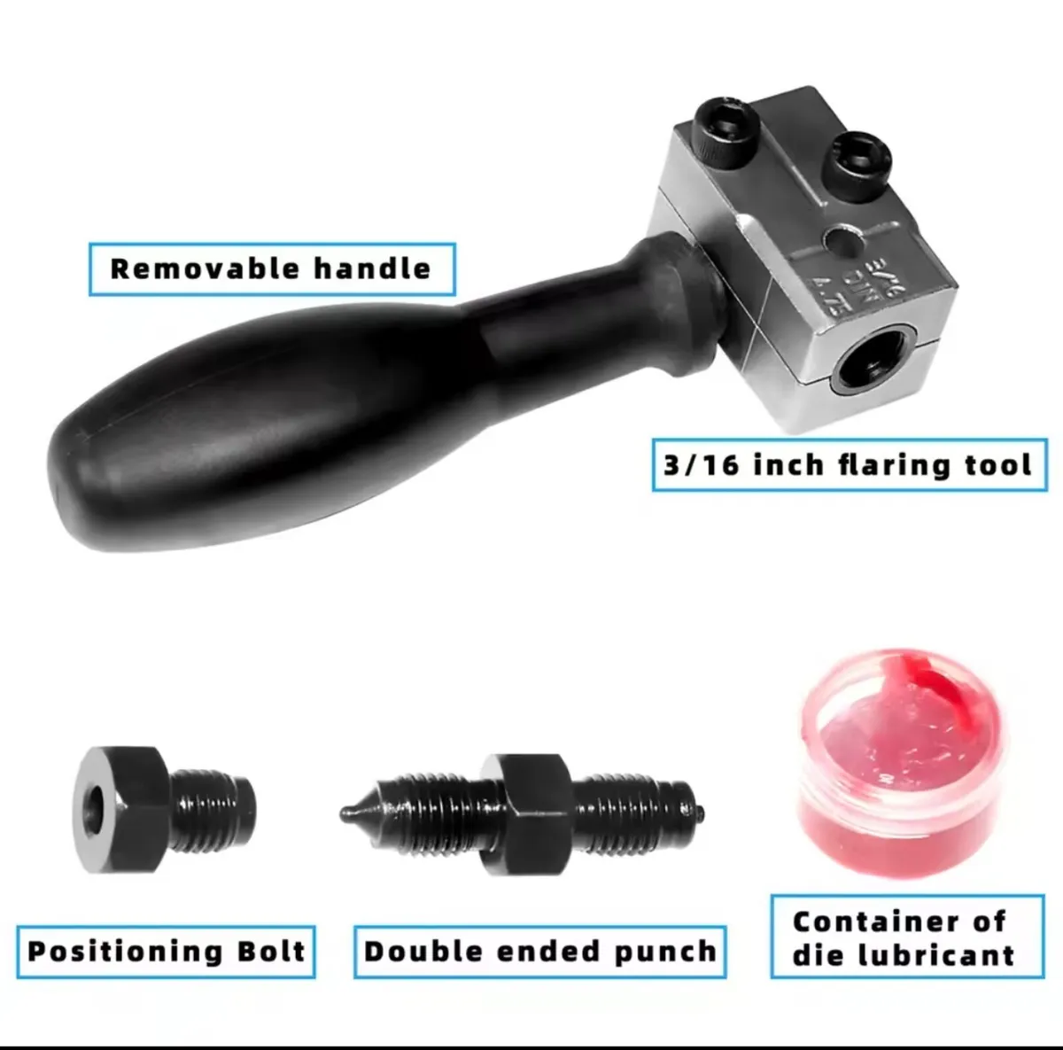 Double Flaring Tool Metal Handheld Brake Line - Image 4