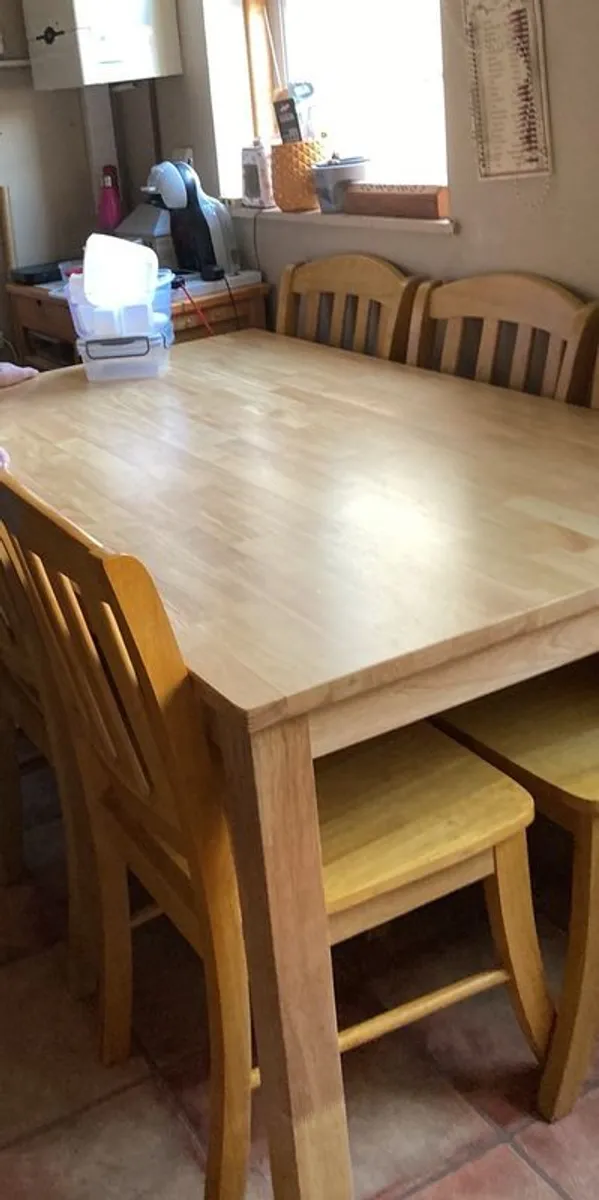 Free table and chairs