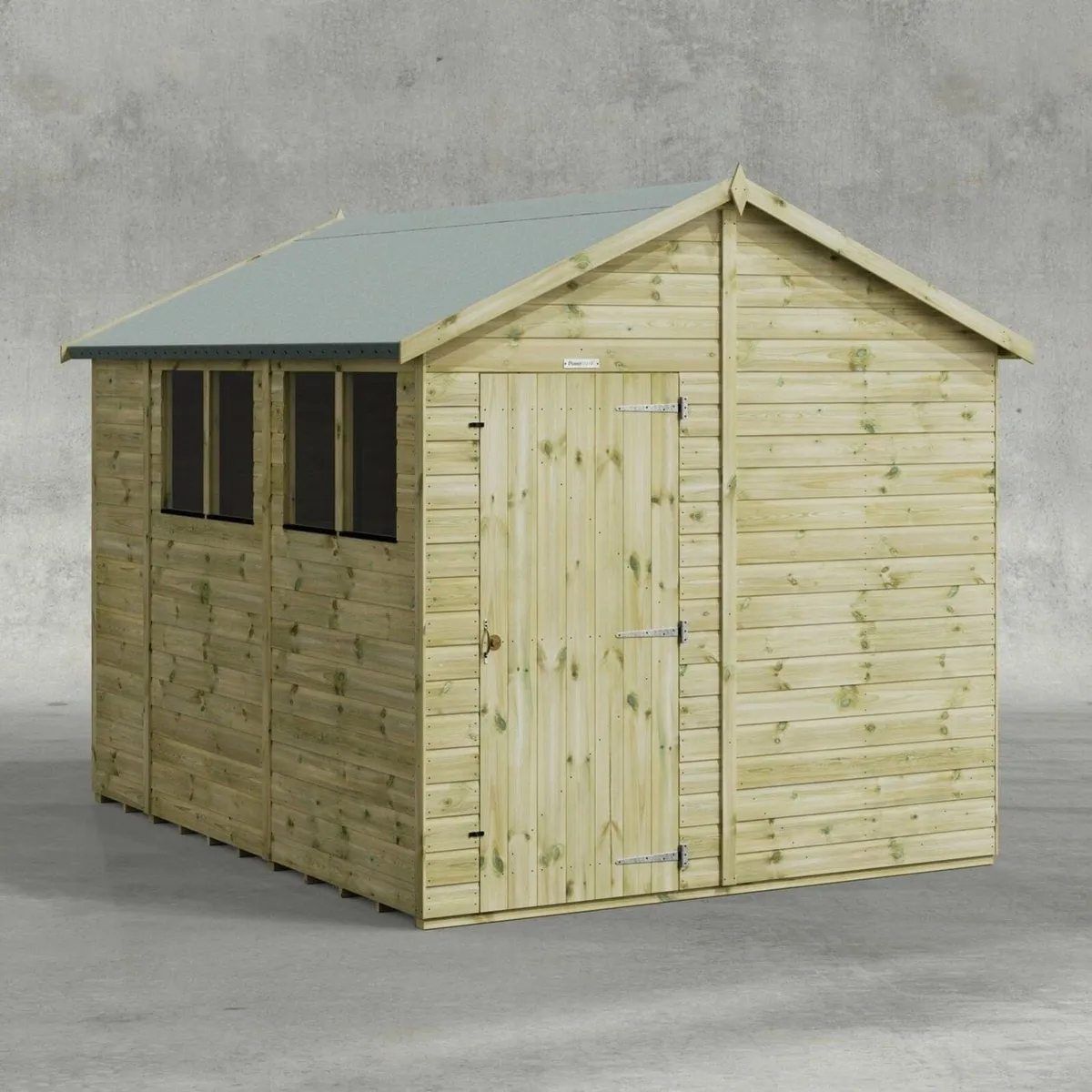 🌟 10x8 Premium Apex Garden Shed Pressure Treated - Image 1