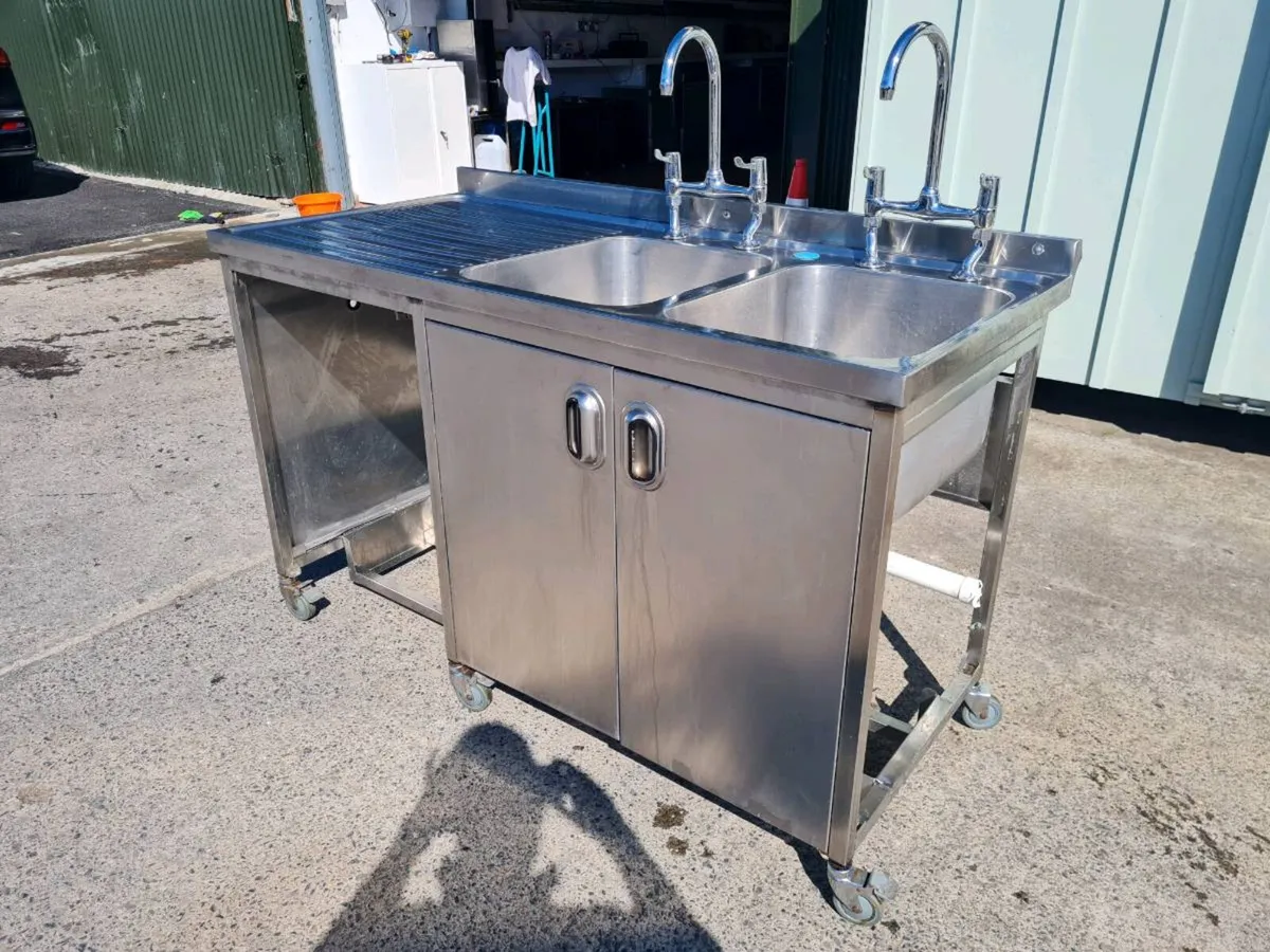 Stainless Steel Sinks, Tables and Stands - Image 1