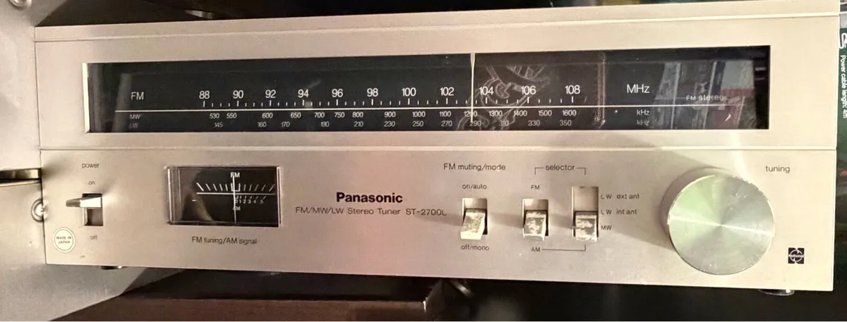 Panasonic Tuner - Image 3