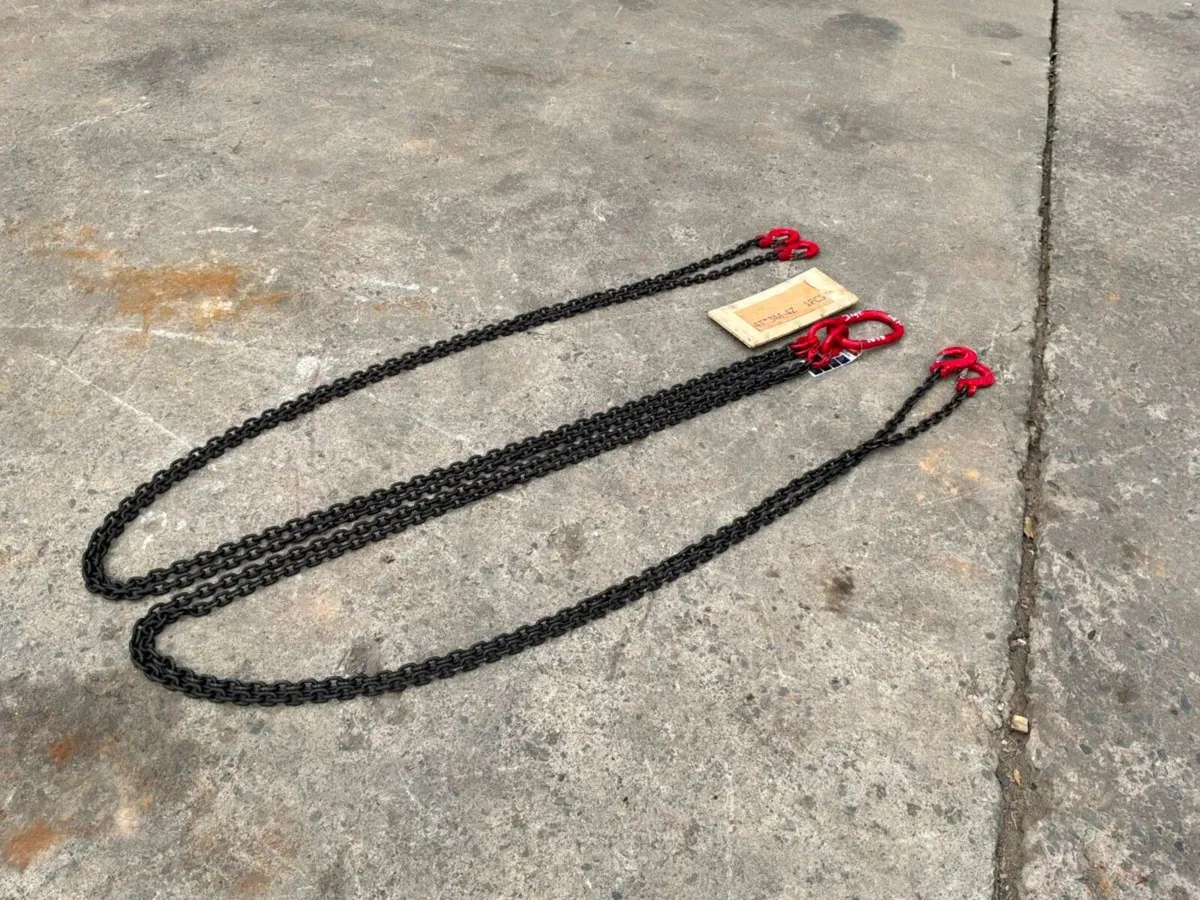 NEW 4.0 TON 3 MTS x 4 CHAINS BROTHERS...1676t. - Image 3