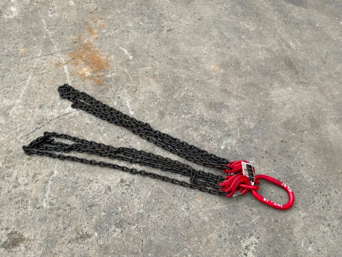 6 TON X 2 MTS.. 4 LEG brothers  LIFTING chains...1 - Image 3