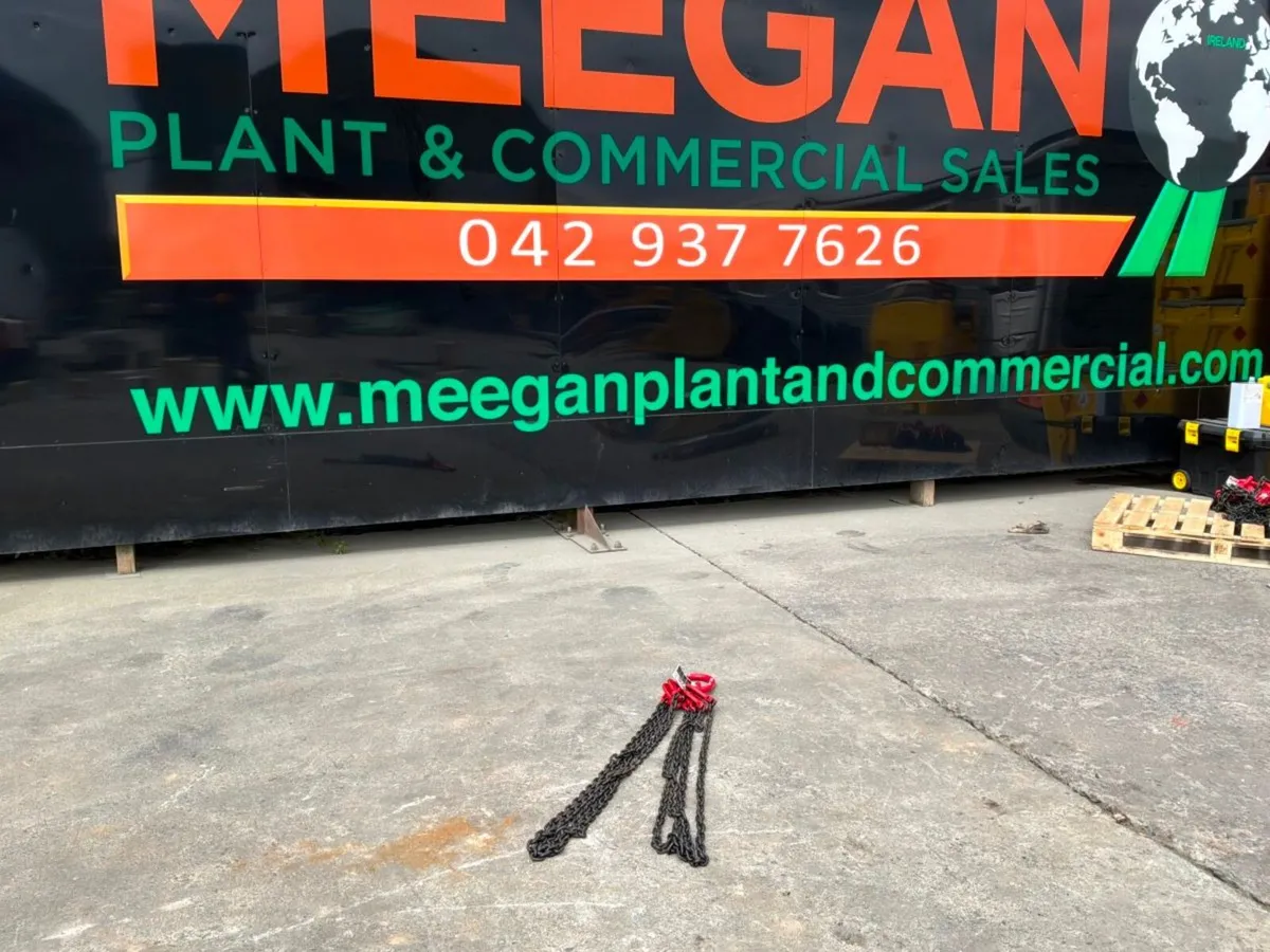 4.0 TON X 2 MTS... 4 LEG  LIFTING CHAINS.......167 - Image 3