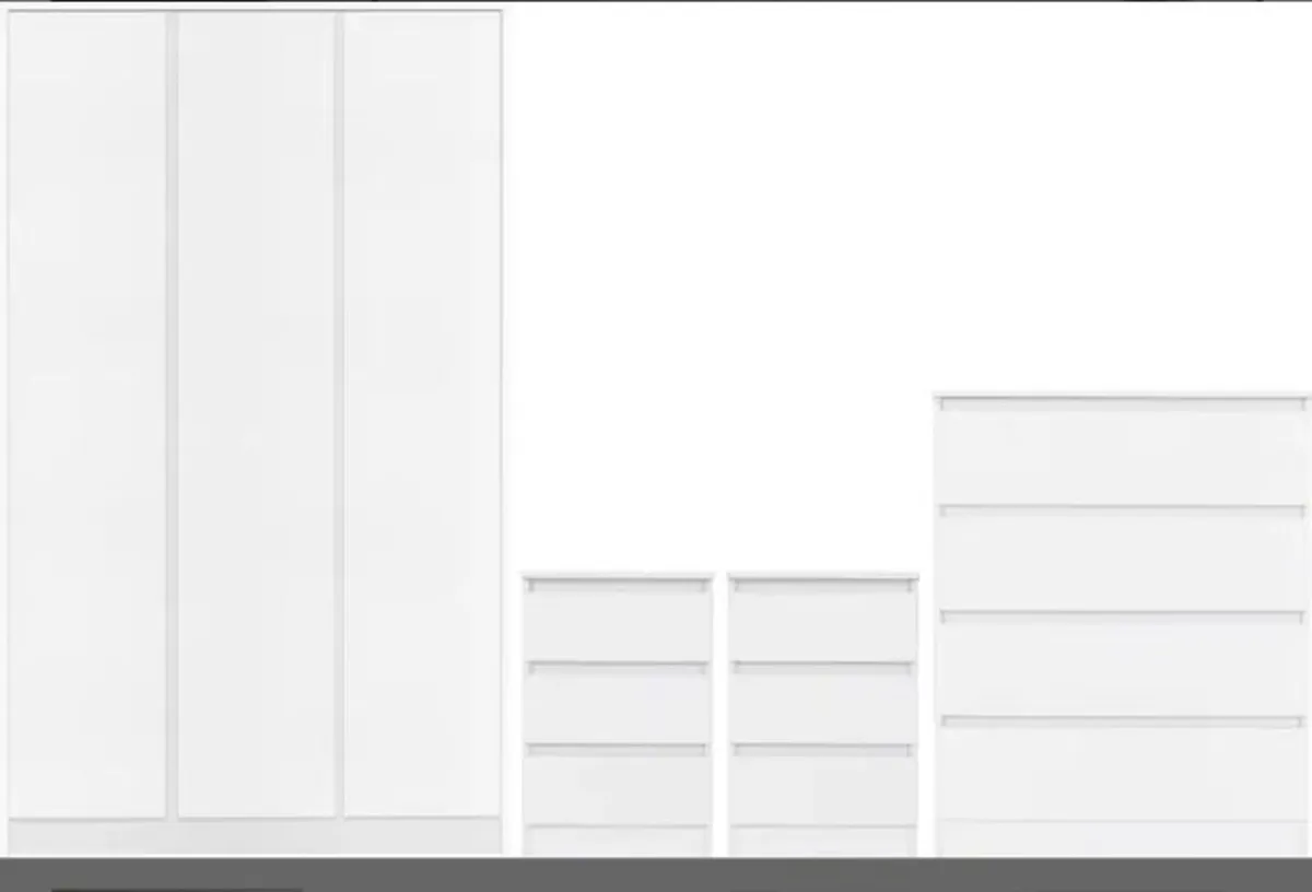 Malvern 4 Piece Bedroom Set / 2 Colours - Image 2