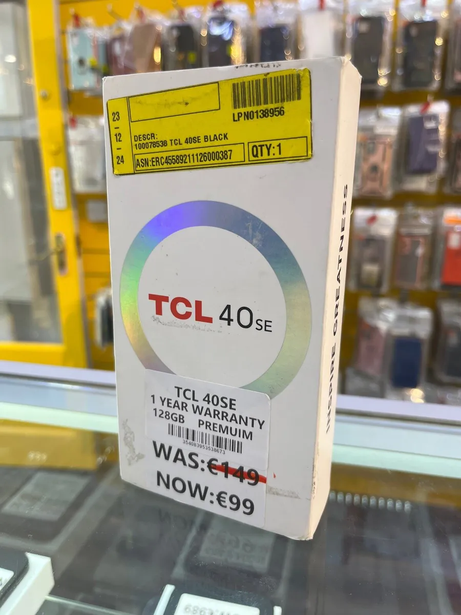 TCL 40se 1 year warranty 128GB - Image 1