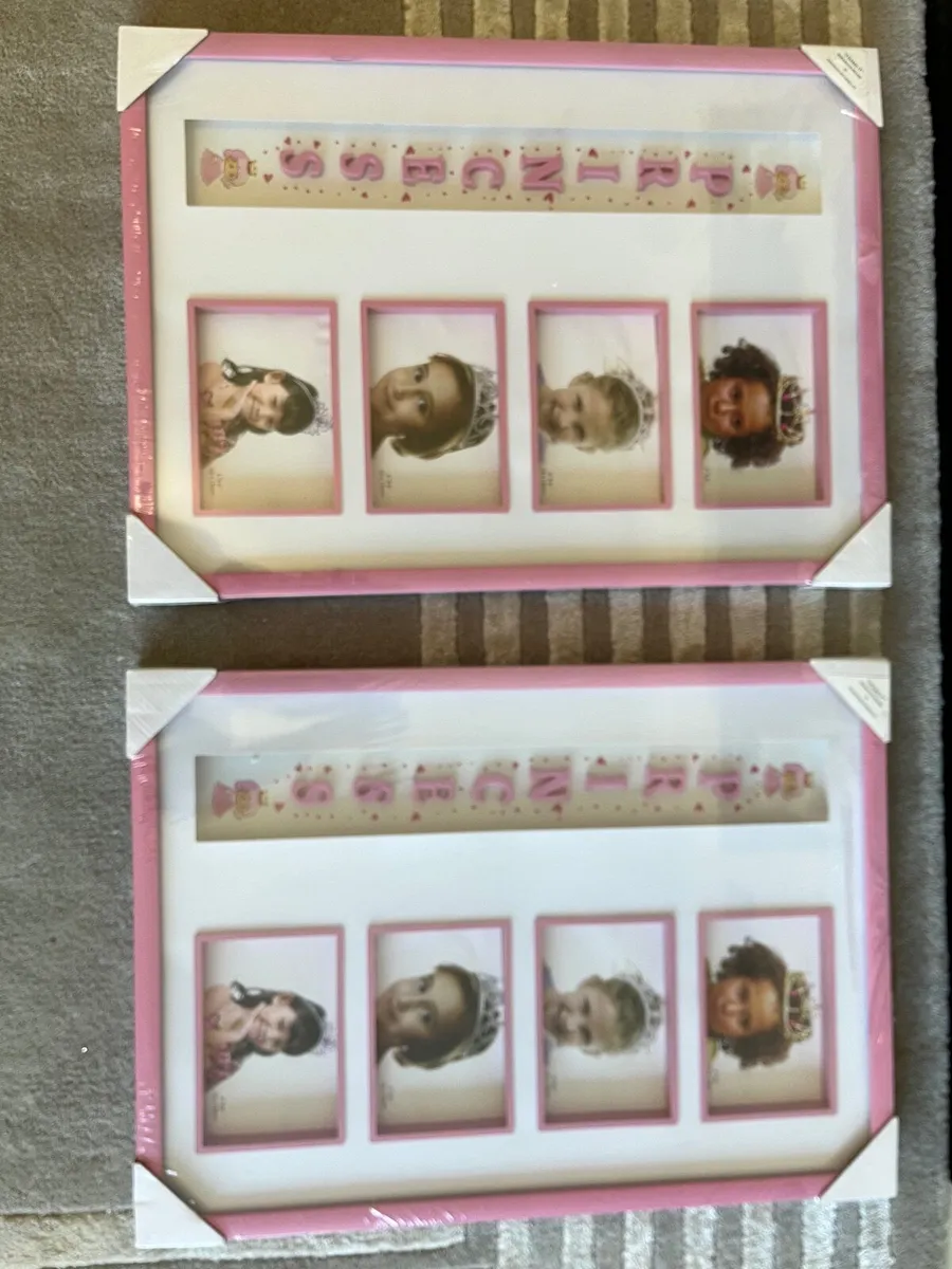 2 * Princess Photo Frames