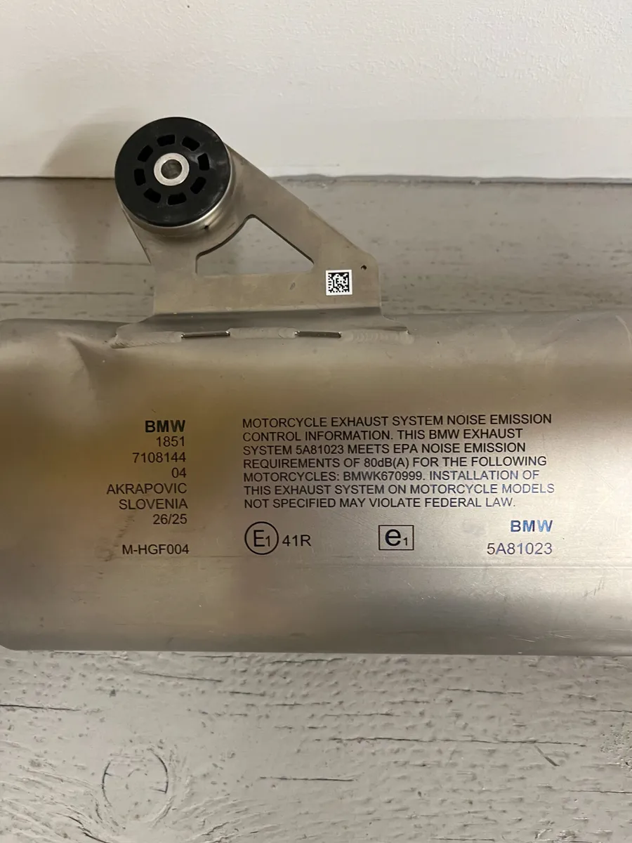 BMW HP Exhaust Pipe Silencer Sport - Image 2