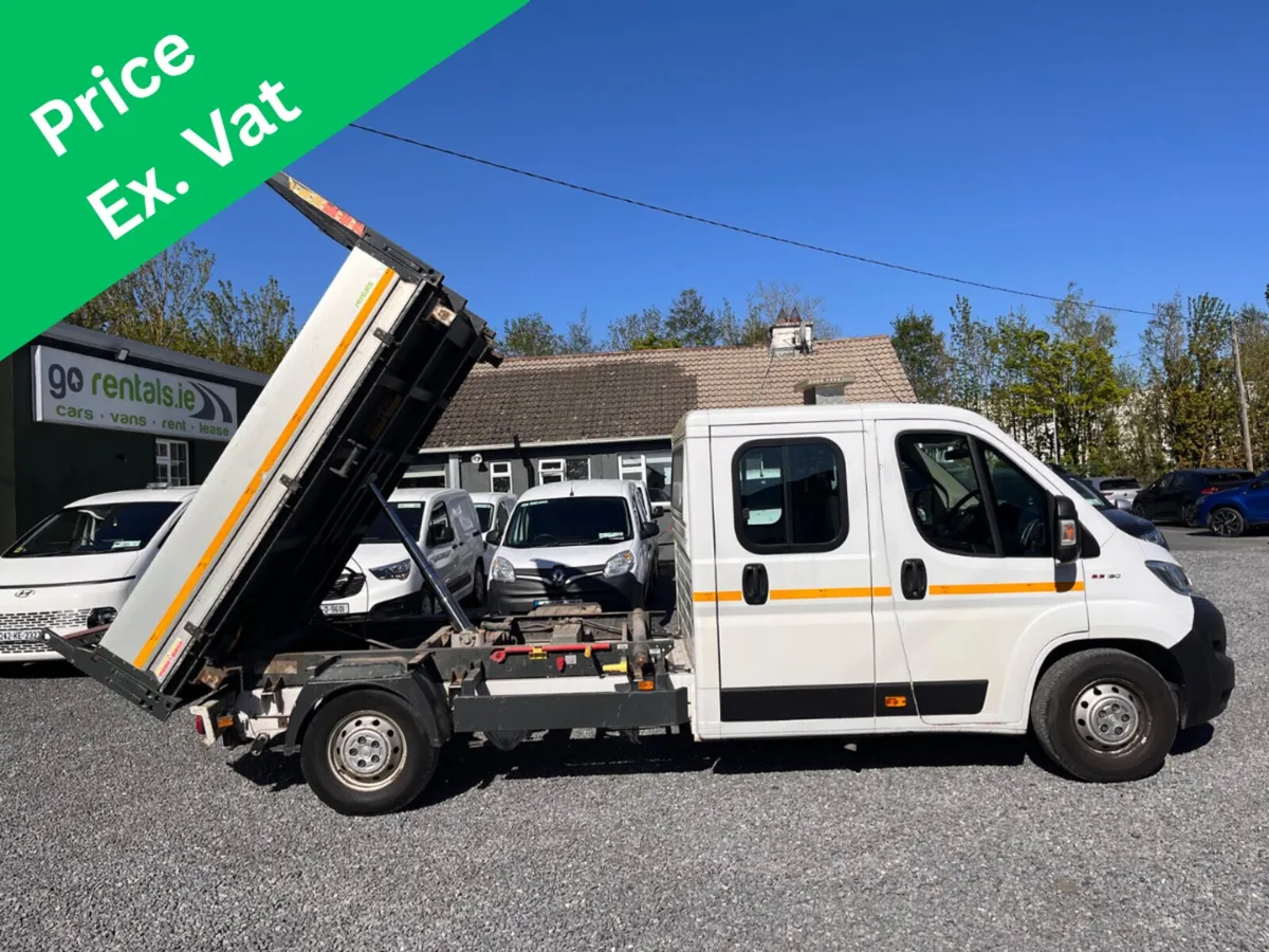 Fiat Ducato C/Cab 3 Way Tipper 2.3L (New DOE) - Image 1