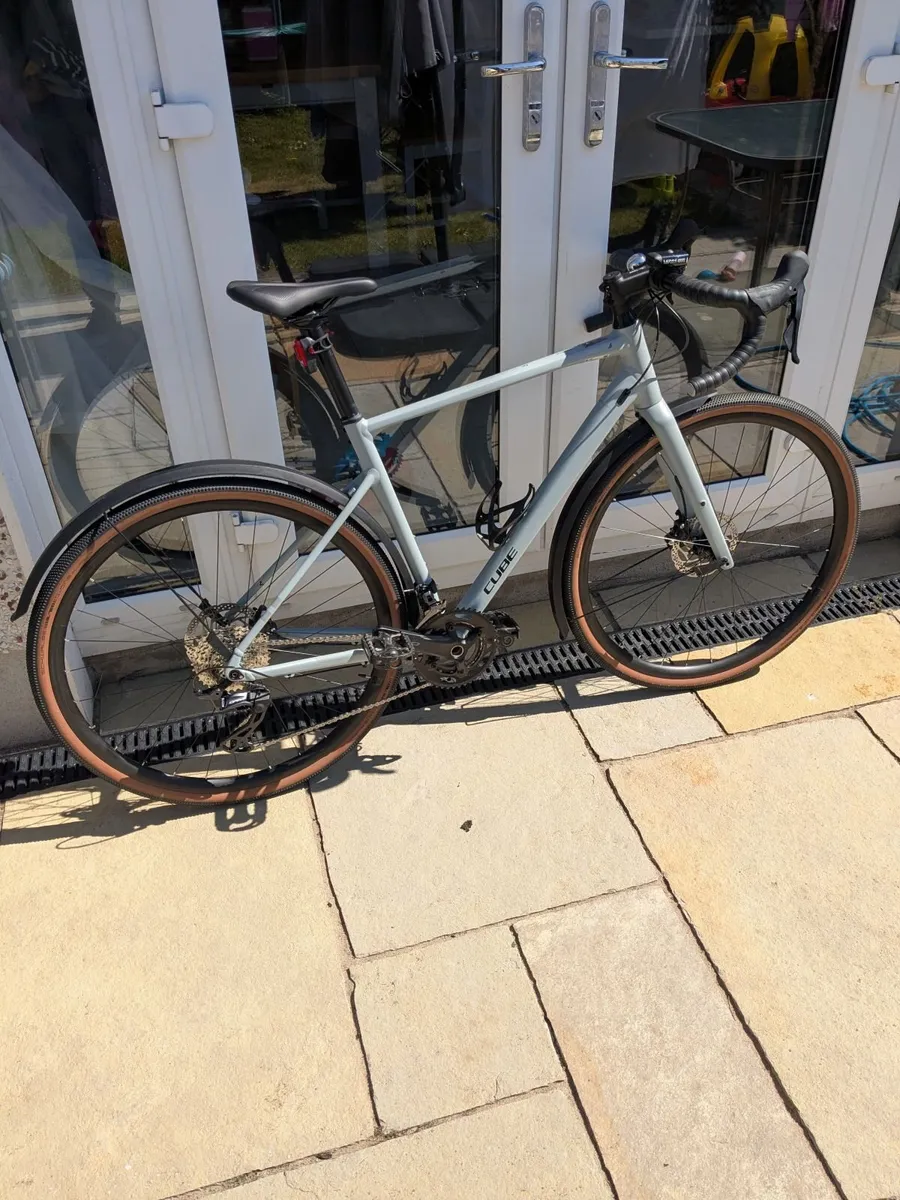 Cube Nuroad Race Gravel Bike 2 x12 Speed GRX 2025 - Image 1