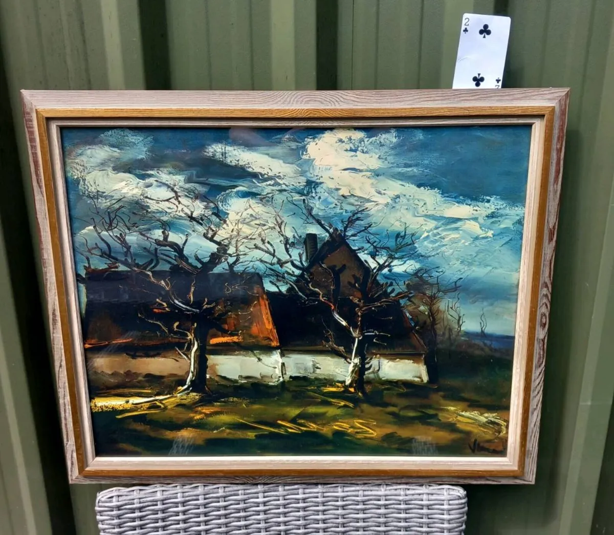 Maurice de Vlaminck framed print, D18 - Image 1