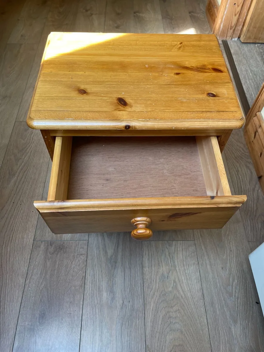Pine Bedside Locker - Image 2