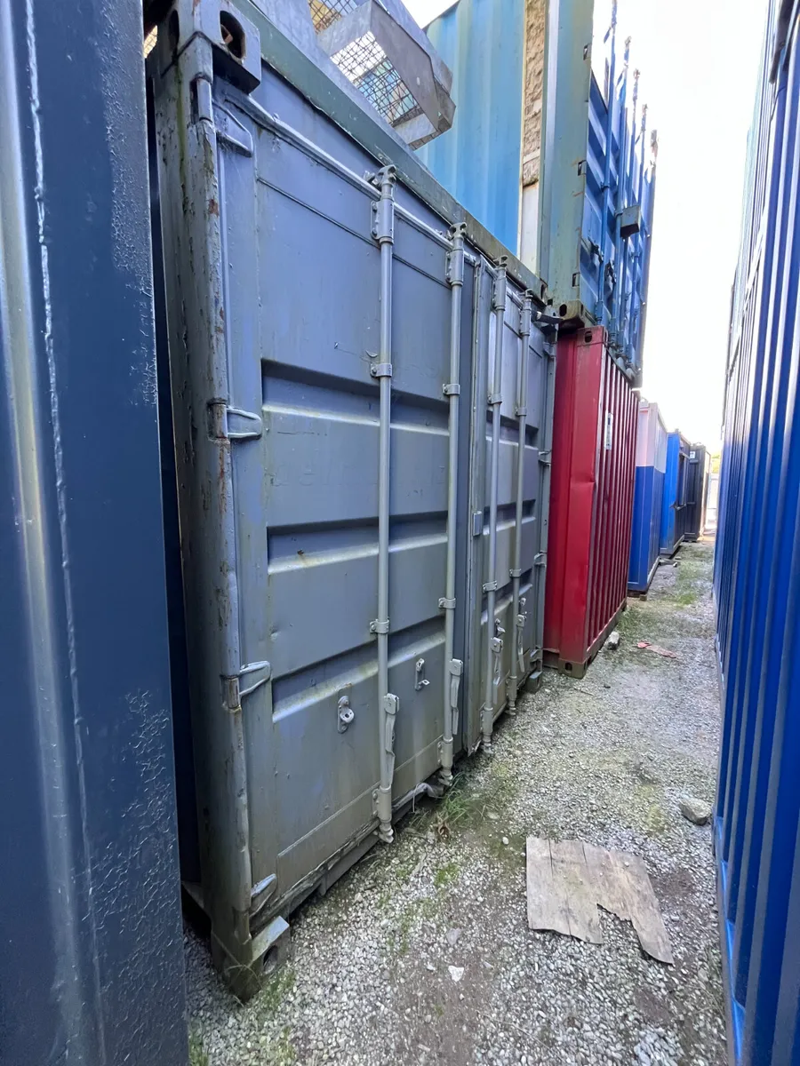 159969-0 -: Ex-Hire Shipping Container (Grey) - Image 3