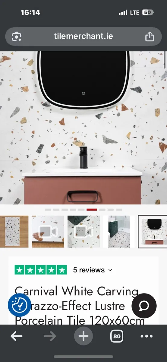 Tiles - 2 boxes,4 tiles Unopened (1200 X60cm) - Image 1