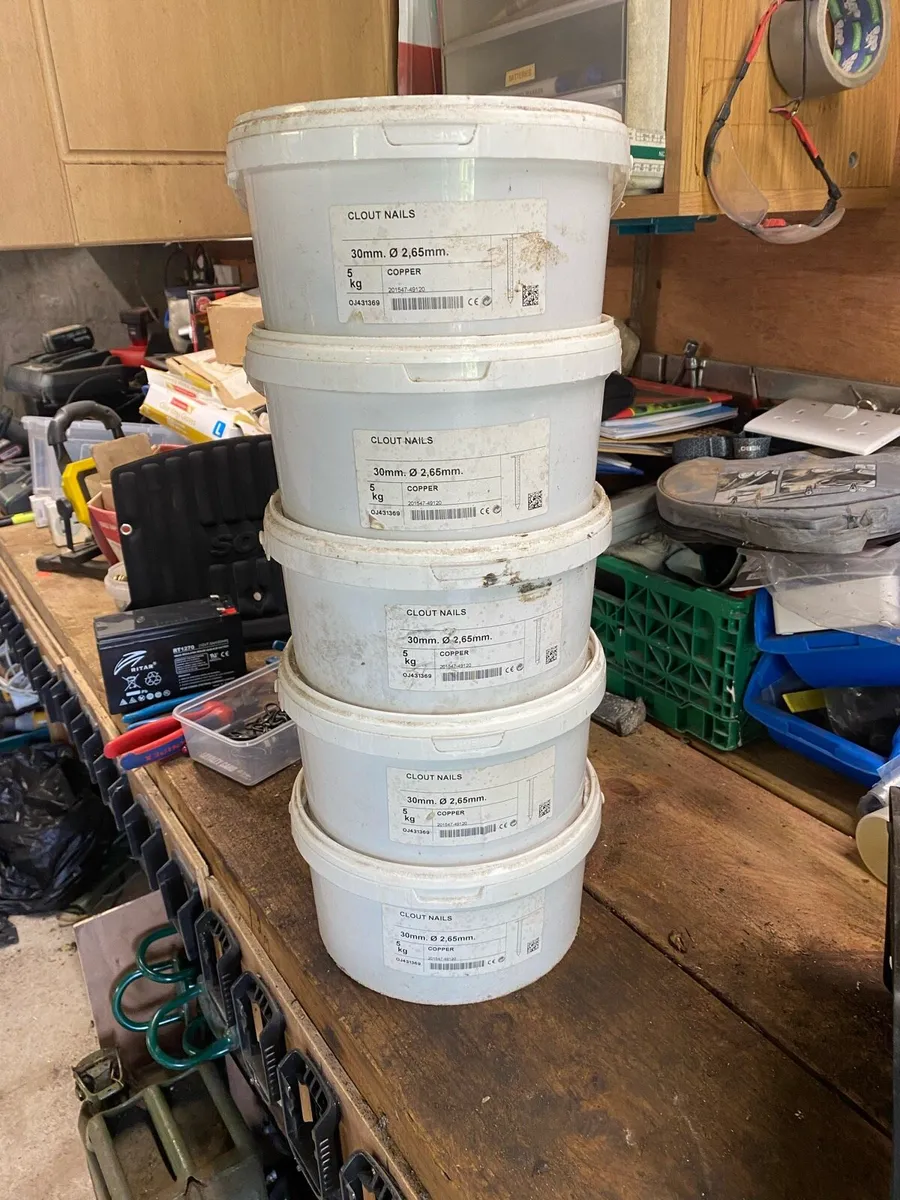 Copper Clout Slate nails - Image 3