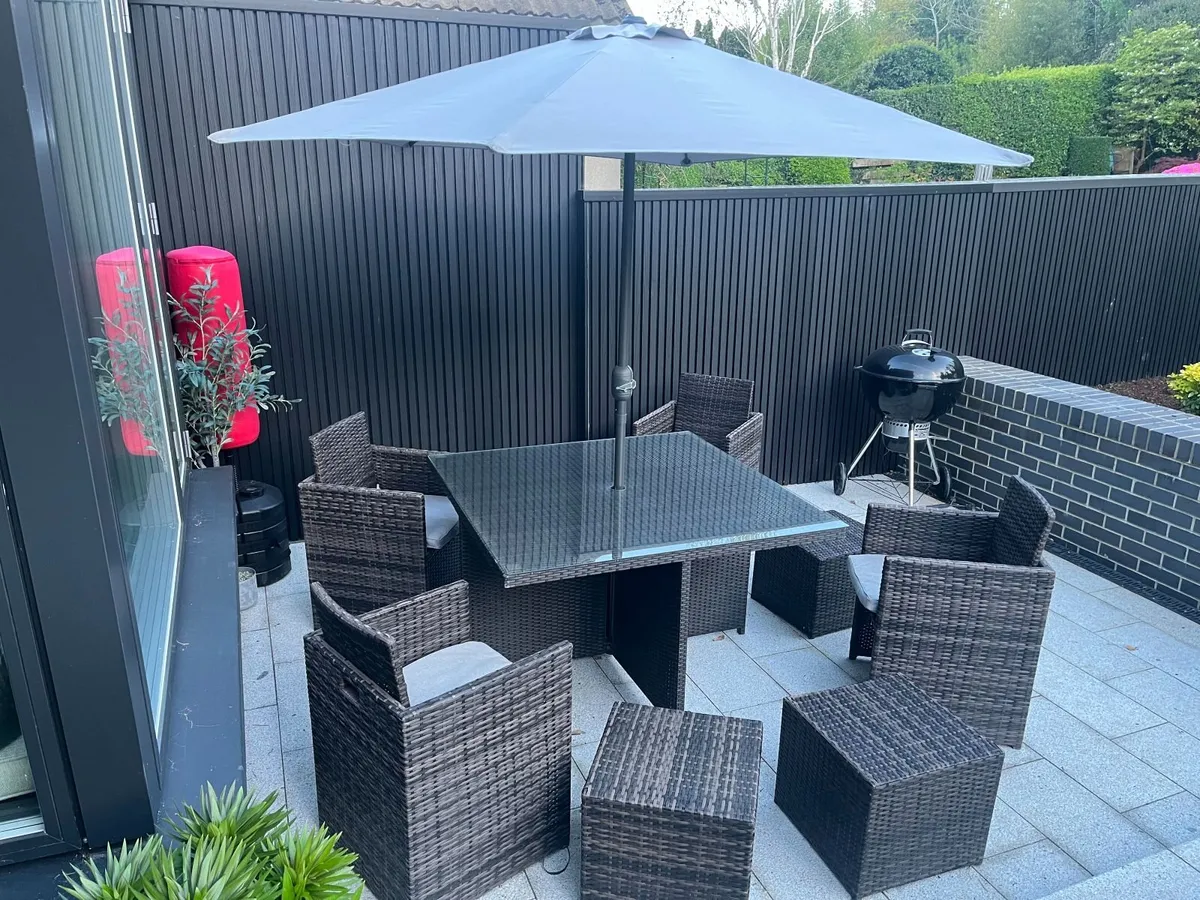 Rattan Dining Set - Image 2