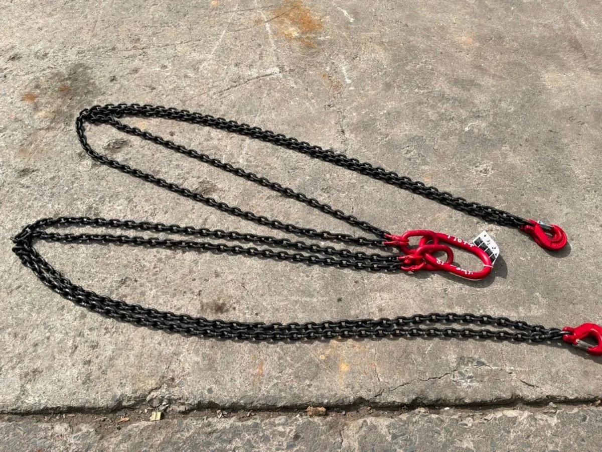 new  8.0 ton x 3.0mts LIFTING chains brothers...16 - Image 4
