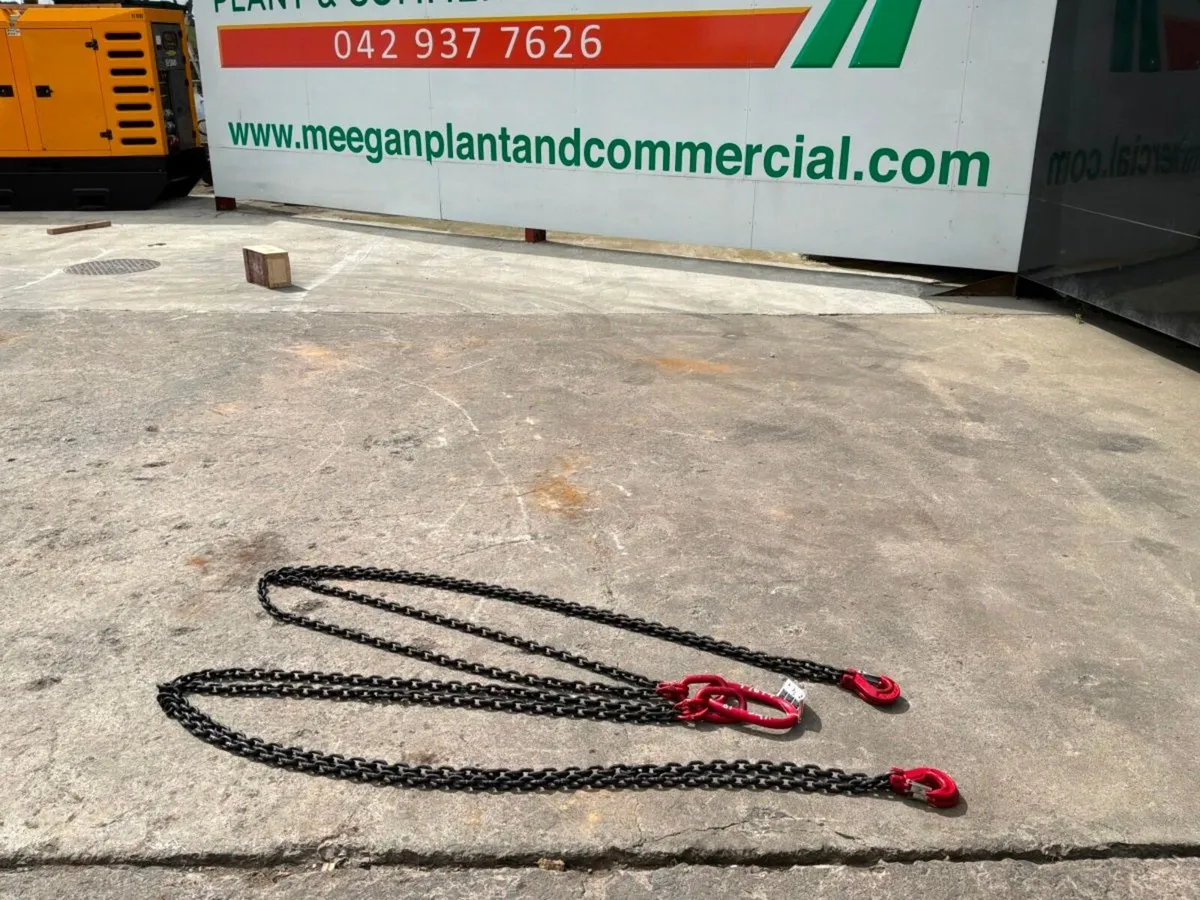 new  8.0 ton x 3.0mts LIFTING chains brothers...16 - Image 2