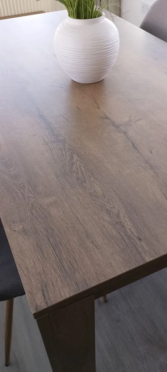 Dining table with 4 chairs - Image 4