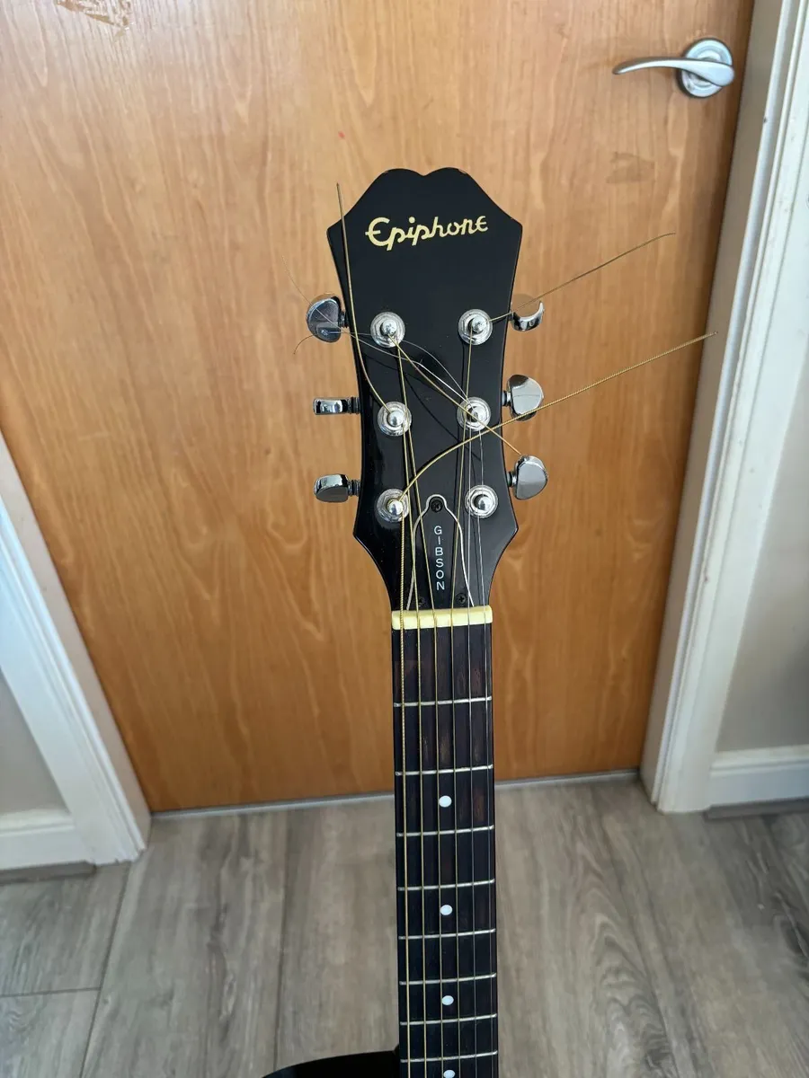 Epiphone PR-100C-BK Acoustic Guitar – Great Sound - Image 2