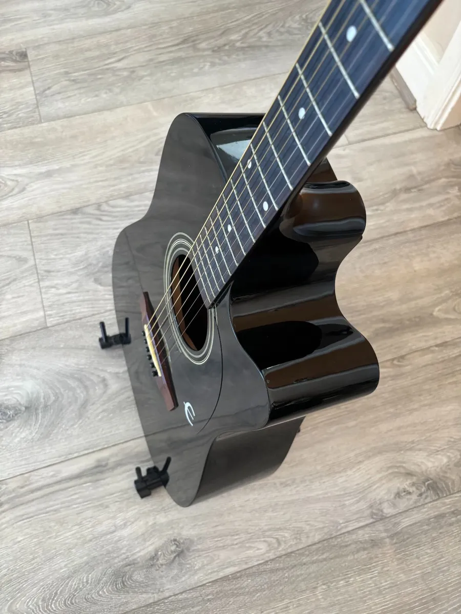 Epiphone PR-100C-BK Acoustic Guitar – Great Sound - Image 3