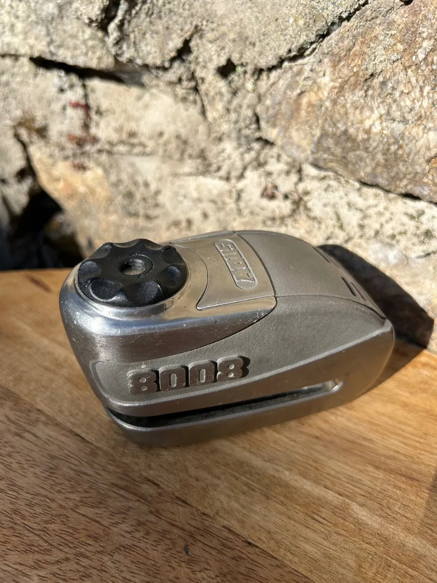 Abus Break Disc Lock Granit Detecto XPlus 8008 - Image 2