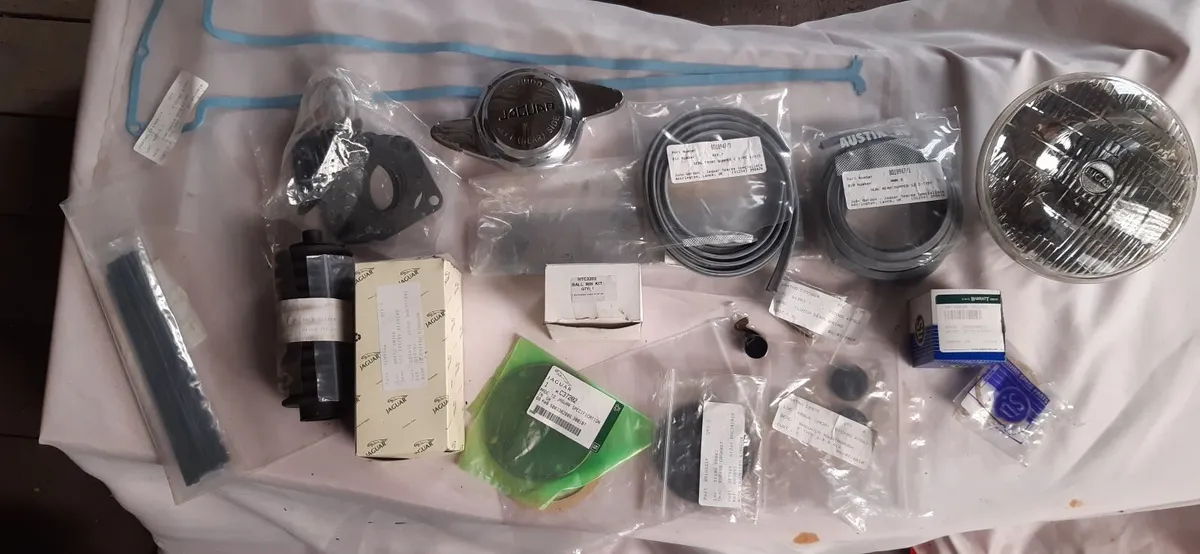 Jaguar E Type, Mini Mark 2, Porsche 911 Parts - Image 1