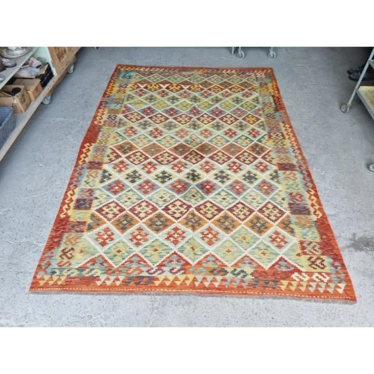 Kelim Rug – KASRUG29  304cm x 207cm - Image 3